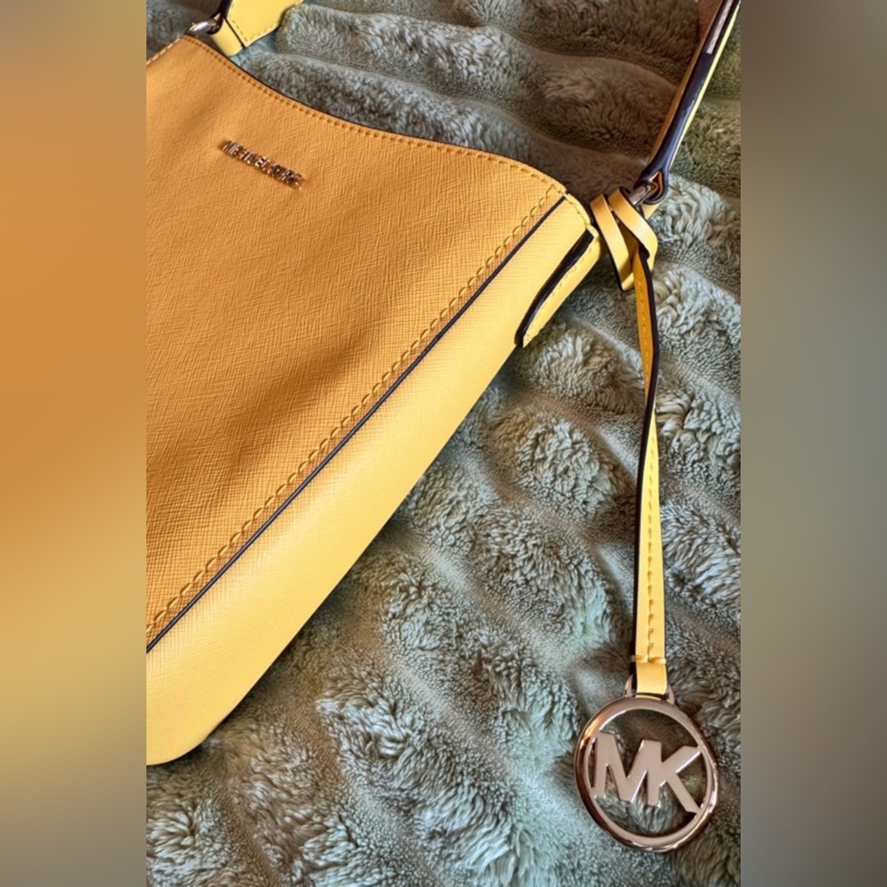 Michael Kors Yellow Crossbody Bag